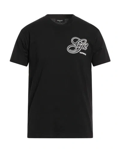 G2firenze Man T-shirt Black Size S Cotton
