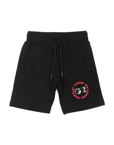 G2firenze Babies'  Toddler Boy Shorts & Bermuda Shorts Black Size 4 Cotton