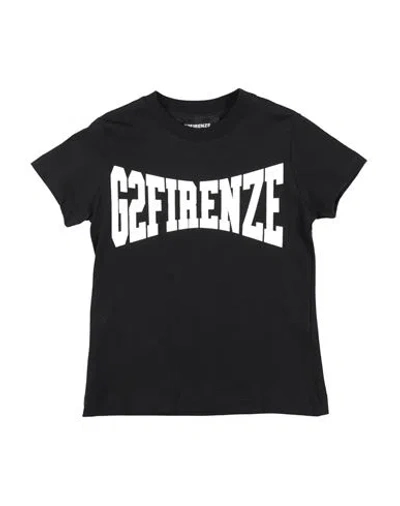 G2firenze Babies'  Toddler Boy T-shirt Black Size 4 Cotton