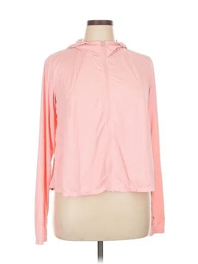 Pre-owned G4 Free Long Sleeve Top Pink Cowl Neck Tops