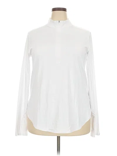 Pre-owned G4 Free Long Sleeve Turtleneck In White