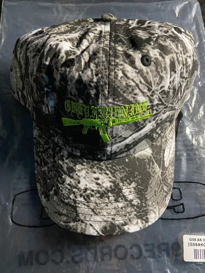 Pre-owned G59 Records G59 Ak Woodland Camo Hat/cap Greyfivenine In Black