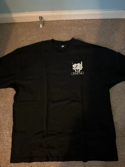 Pre-owned G59 Records X Pouya Uicideboy Merch G59 Essential Logo Tee In Black