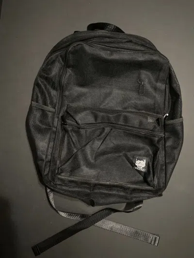 Pre-owned G59 Records X Pouya Uicideboy Merch G59 Mesh Backpack In Black