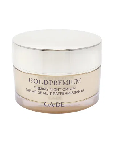 Ga-de Women's 1.7oz Gold Premium Firming Night Cream In White