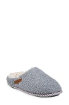 Gaahuu Cozee Faux Shearling Lined Slipper In Grey
