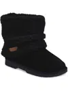 GAAHUU WOMENS FAUX SUEDE COZY WINTER & SNOW BOOTS
