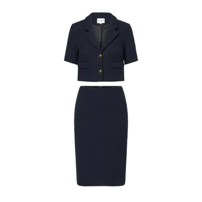 Gaala Blue Martina Tweed Two Piece