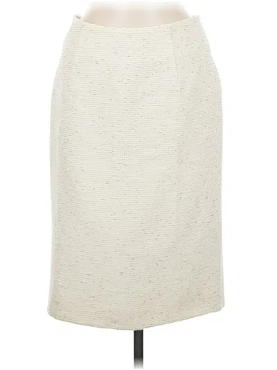 Gaala Wool Skirt In White