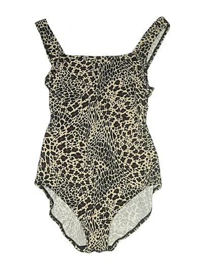 Pre-owned Gabar One Piece Swimsuit In Gold