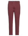Gabardine Pants In Red