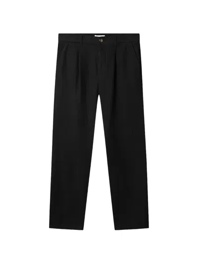Gabba Napoli 19 Pleated Trousers In Black