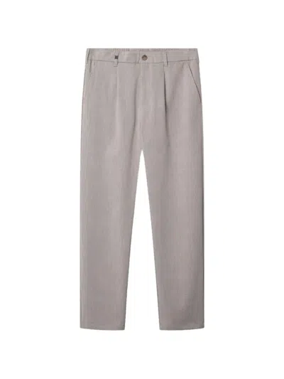 Gabba Napoli 19 Pleated Trousers In Gray