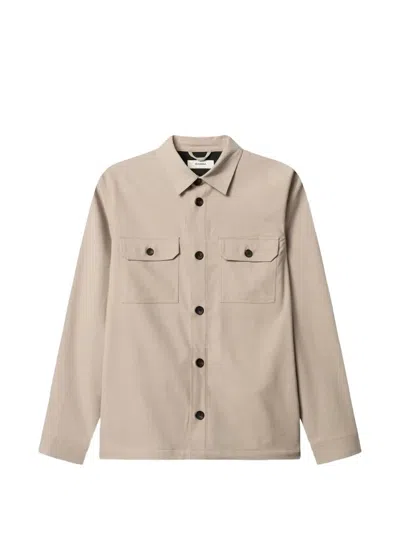 Gabba Togger Base Long-sleeve Shirt Jacket In Neutral
