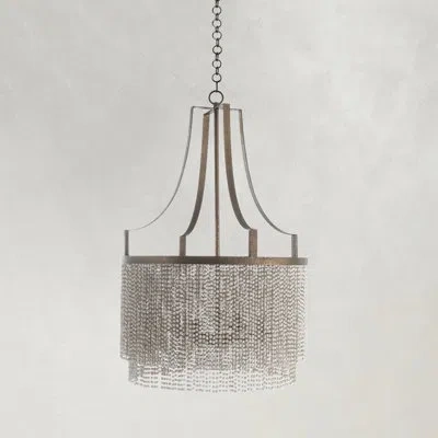 Gabby 4 - Light Chandelier In Antique Gold|antique White