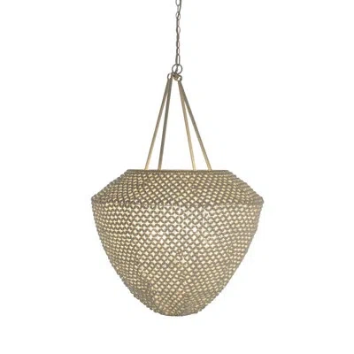 Gabby 4 - Light Natural Pendant In Winter White|natural
