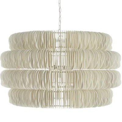 Gabby 5 - Light Chandelier In Winter White