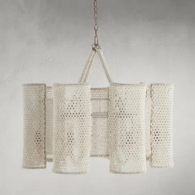 Gabby 7 - Light Chandelier In Winter White|natural