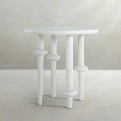 Gabby Aba Solid Wood End Table