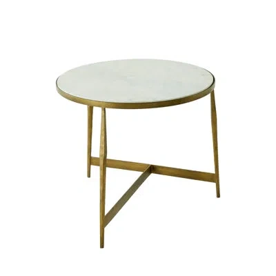 Gabby Alana Table In Honed White Banswara