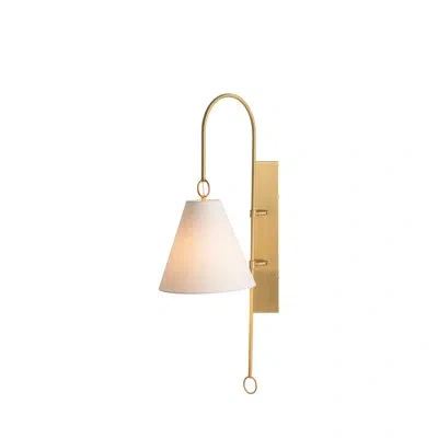 Gabby Anniston Wallchiere In Brass