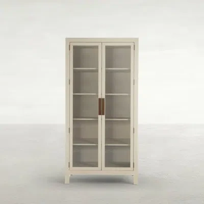 Gabby Book Display Bookcase In Cerused Natrual