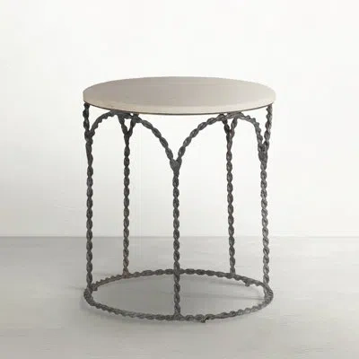 Gabby Bradley End Table In Cream