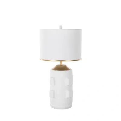 Gabby Bridget Table Lamp In White