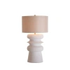 Gabby Claudius Table Lamp In Plaster White