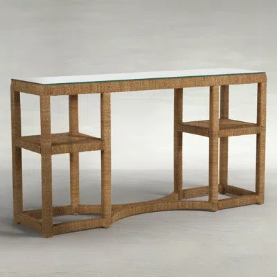 Gabby Dandridge 64" Console Table In Clear