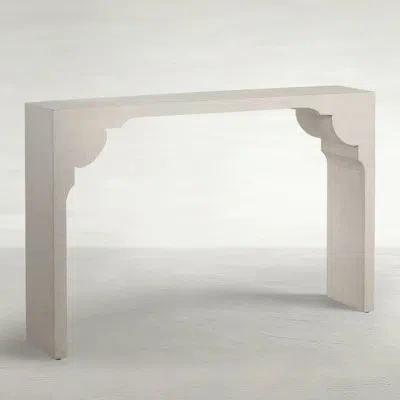 Gabby Dorry 50" Console Table In White
