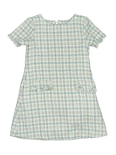 Pre-owned Gabby Kids' Dress In Teal