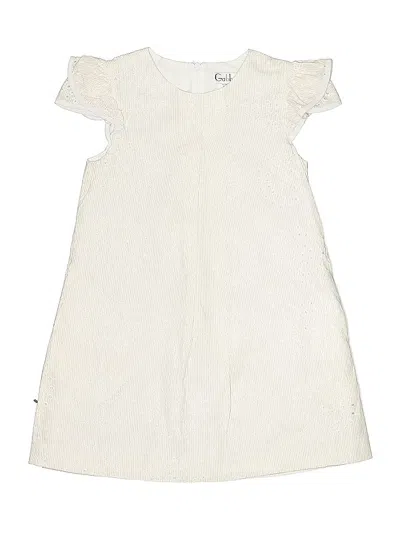 Pre-owned Gabby Kids' Dress In White