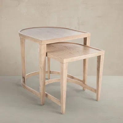 Gabby Dustin Solid Wood Nesting Tables