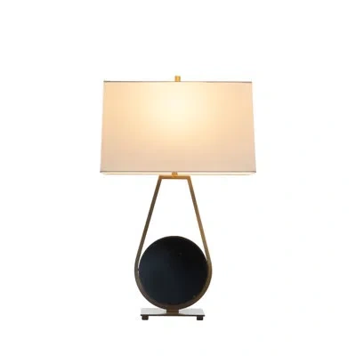 Gabby Emerald Table Lamp In Black