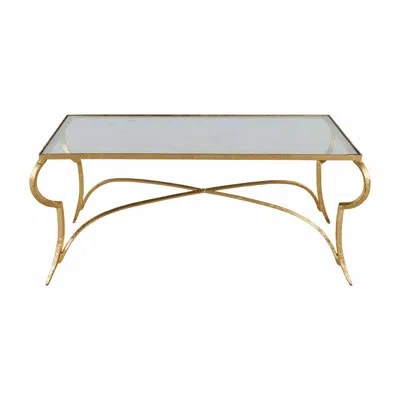 Gabby Evelina 4 Legs Coffee Table In Clear