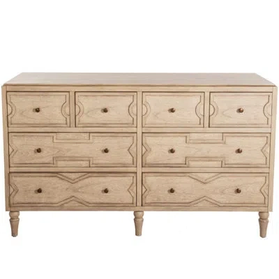 Gabby Everest 8 - Drawer Dresser In Antique Bronze|blonde Natural;mindy|mind