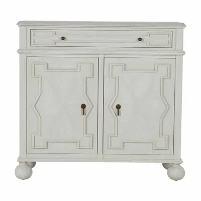 Gabby Ezekiel 2 - Door Accent Cabinet In Cerused Ash