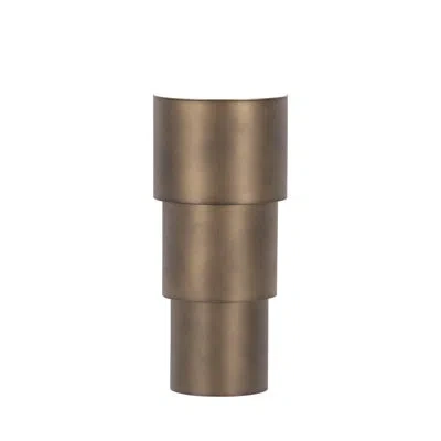 Gabby Flush Mounted Sconce In Antique Bronze
