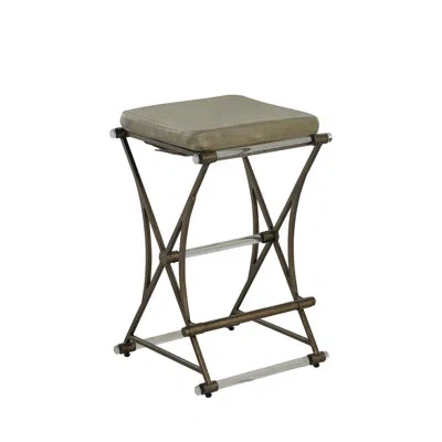 Gabby Flynn 26.5" Bar Stool In Light Gray
