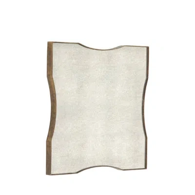 Gabby Free Form Mirror In Brown
