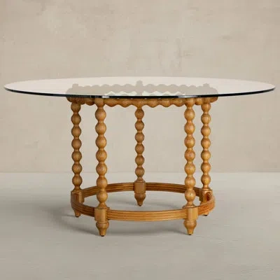 Gabby Gwen Dining Table In Clear