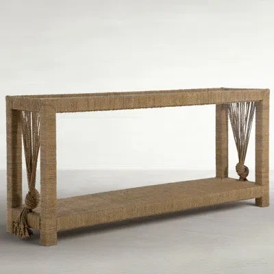 Gabby Hutch Console Table In Clear