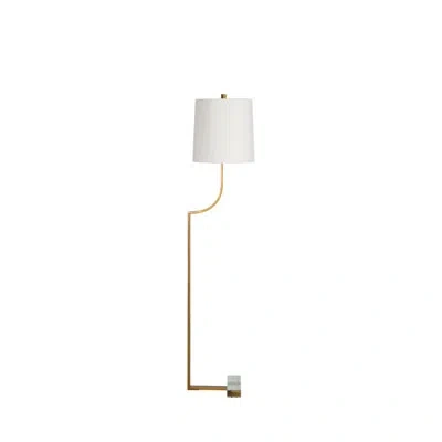 Gabby Jayden 70" Floor Lamp In Antique Brass