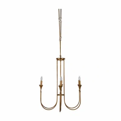 Gabby Kathleen 8 - Light Candle Style Chandelier In Gilded Gold;gilded Gold;gilded Gold