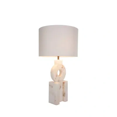 Gabby Kelsey Table Lamp In White