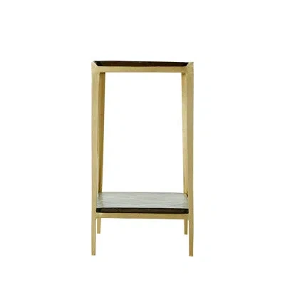 Gabby Magnus Side Table In Gold