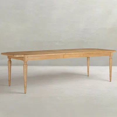 Gabby Mathis Extension Dining Table In Bleached French Oak