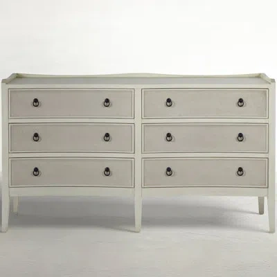 Gabby Naomi Chest - Cream In Antique Cream|natural Linen