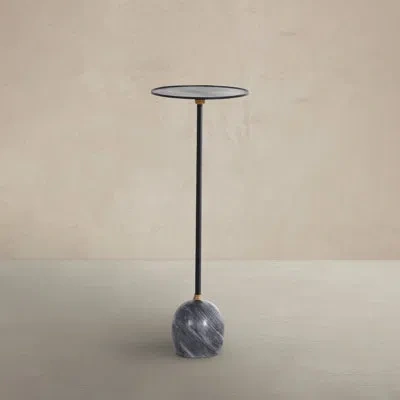 Gabby Neil Iron Pedestal End Table
